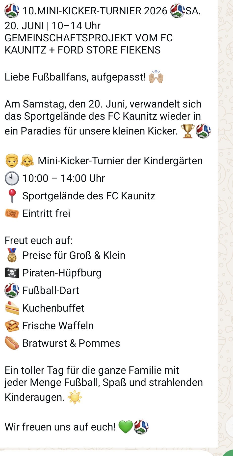 Mini-Kicker-Turnier