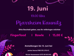 Bowleabend der kfd Kaunitz