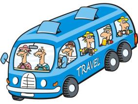 Fahrt zur Messe Creativa