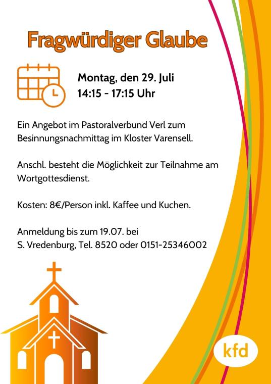 Fragwürdiger Glaube