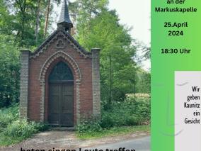 Frühlingsabend an der Markuskapelle