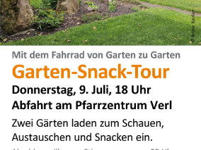 Kolping Garten-Snack-Tour
