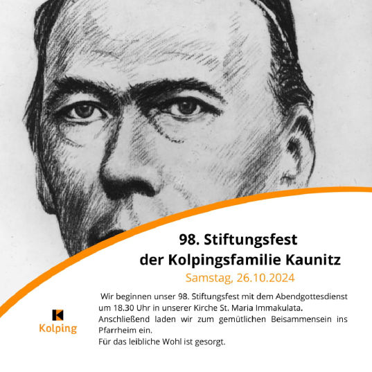 Stiftungsfest Kolpingfamilie Kaunitz