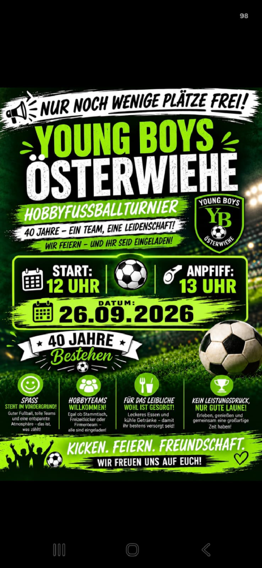 Young Boys Österwiehe Hobbyfussballturnier