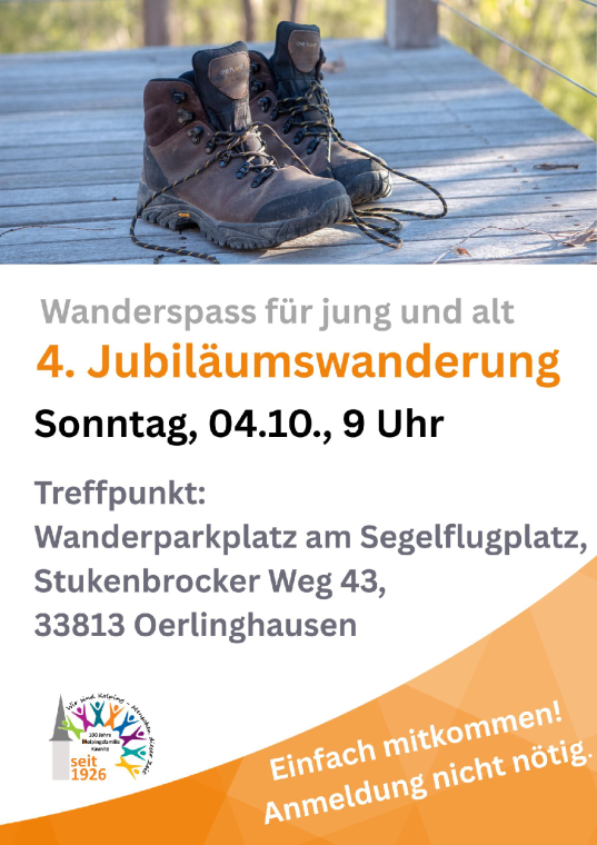 Jubiläumswanderung der Kolpingsfamilie Kaunitz