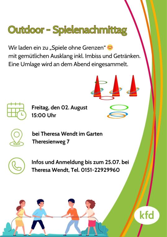 Outdoor-Spielenachmitag