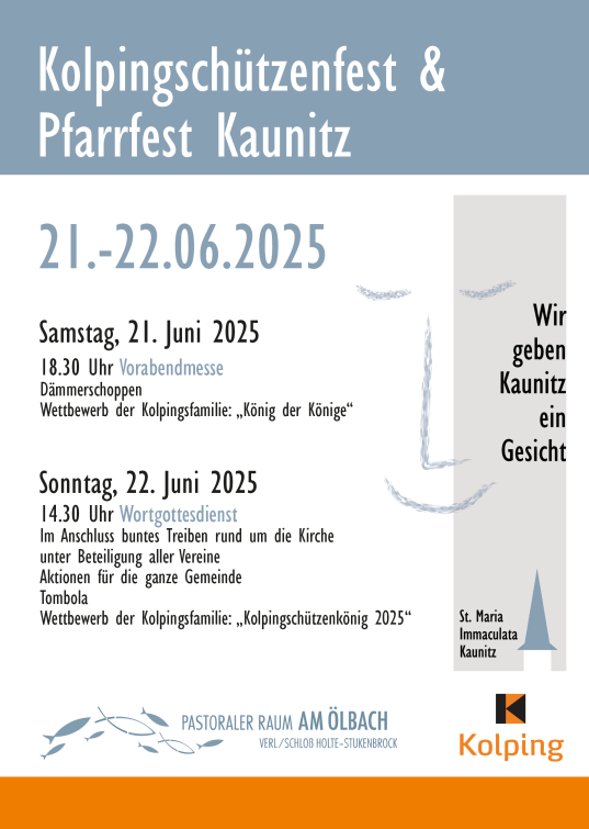 Kolpingschützenfest und Pfarrfamilienfest