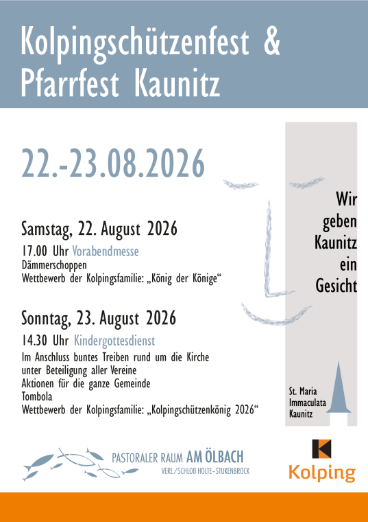 Kolpingschützen- und Pfarrfest