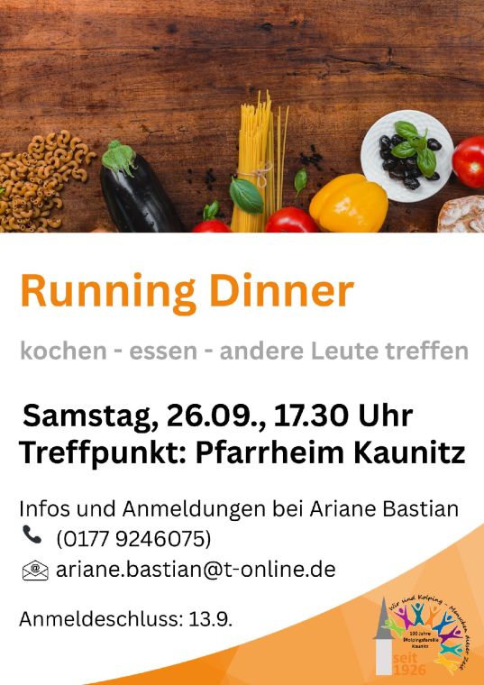 Running Dinner