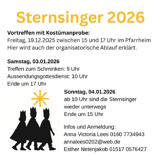 Sternsinger
