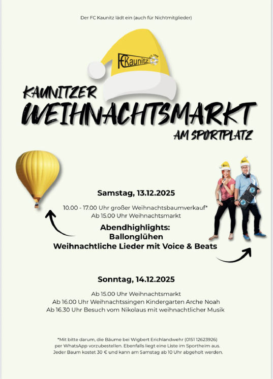 Kaunitzer Weihnachstmarkt