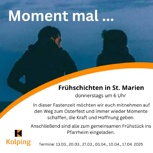 Frühschichten in St. Marien